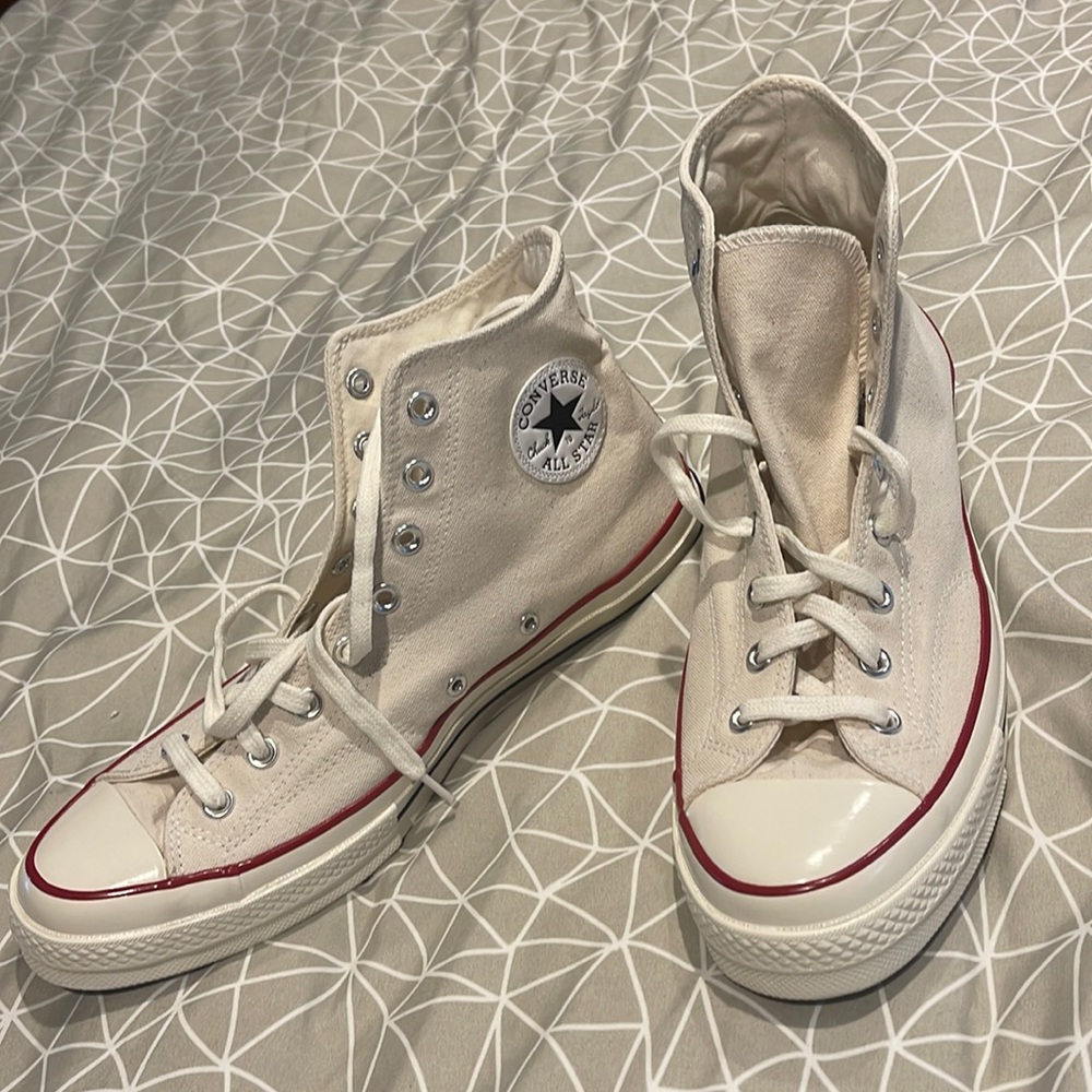 New, unworn, unused spares from a film-shoot - Converse All-Stars high-tops